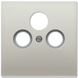 Накладка Jung LS серия Edelstahl TV-FM-SAT розетки ES2990SAT