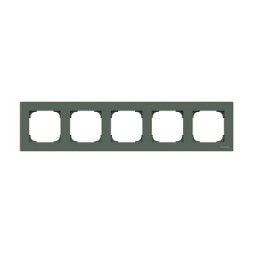 Рамка ABB Sky Комодоро 5 постов 2CLA857500A1901 8575 CM