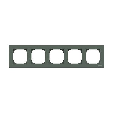 Рамка ABB Sky Комодоро 5 постов 2CLA857500A1901 8575 CM
