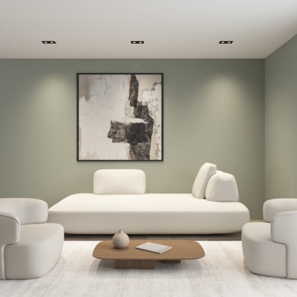 Точечный встраиваемый влагозащищенный светильник HYDRO DK2112-BK