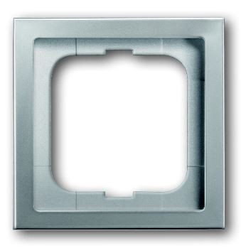 Рамка ABB Pure Steel Сталь 1 пост 2CKA001754A4500 1721-866K-500