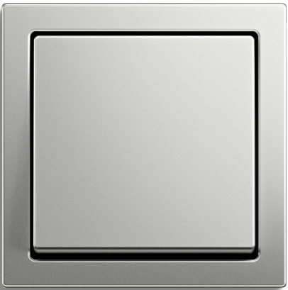 Рамка ABB Pure Steel Сталь 1 пост 2CKA001754A4500 1721-866K-500