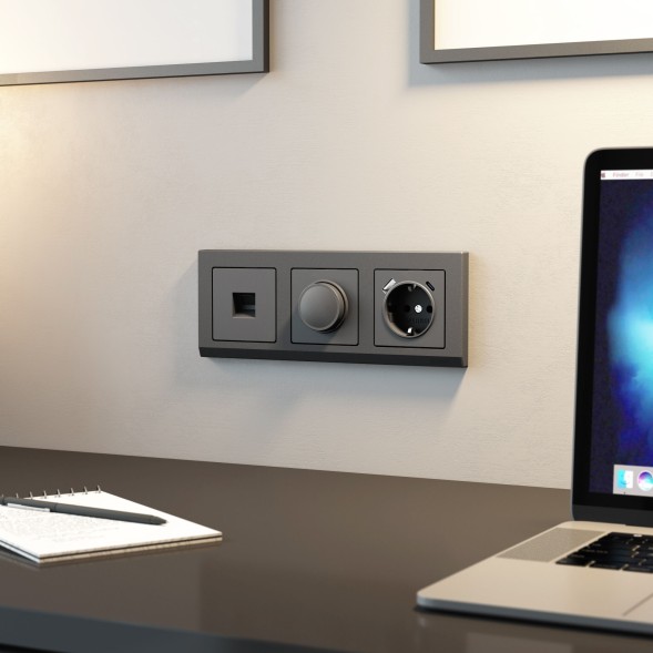 Диммер (графит матовый) Werkel W1142064