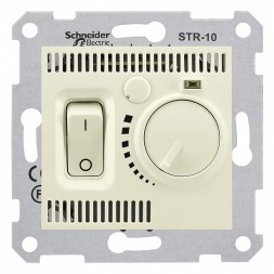 Термостат Schneider Electric Sedna бежевый комнатный SDN6000147