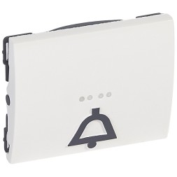 Лицевая панель Legrand Galea Life белая с символом жалюзи 771012