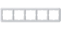 Рамка Merten Antik Белый 5 постов MTN483519