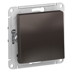 Одноклавишный выключатель Schneider Electric Atlasdesign Мокко сх.1, 10АХ, механизм ATN000611