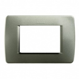 Рамка Bticino LivingLight Air двухмодульная зеленый металлик C4819VM