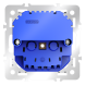 Механизм розетки с заземлением и защитными шторками 16А, с USB A+A, S70