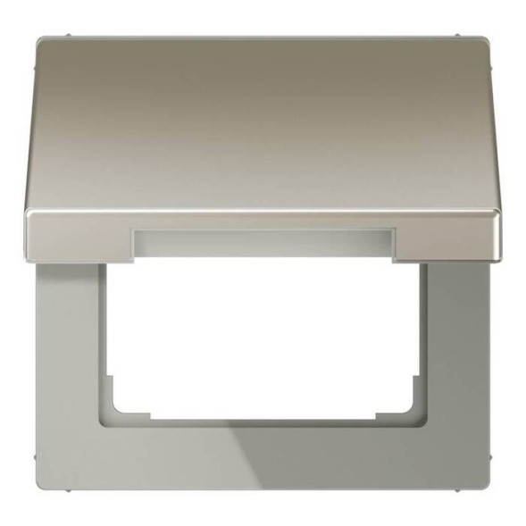 Крышка Jung LS серия Edelstal Откидная для розеток и изделий 50х50 ES2990KL