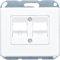 Крышка Jung SL 500 белый для модульных гнезд SL569-2NWEWW