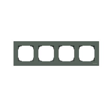 Рамка ABB Sky Комодоро 4 поста 2CLA857400A1901 8574 CM