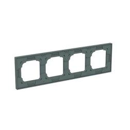 Рамка ABB Sky Комодоро 4 поста 2CLA857400A1901 8574 CM