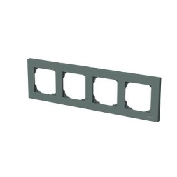 Рамка ABB Sky Комодоро 4 поста 2CLA857400A1901 8574 CM