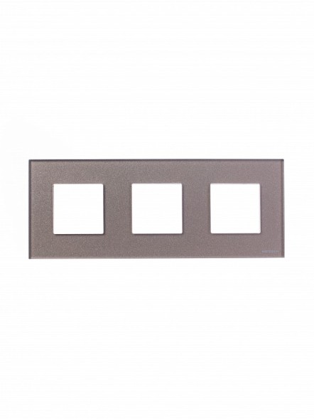 Рамка ABB Zenit Брызги шампанского 3 поста 2CLA227300N3901 N2273 CH