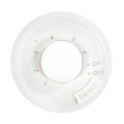 Лицевая панель Legrand Celiane белая термостата с датчиком 068249