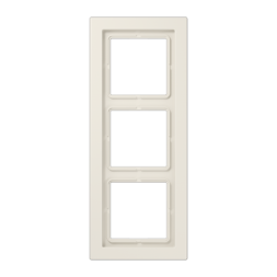 Рамка Jung LS Design Бежевый 3 поста LSD983W