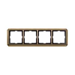 Рамка Merten Antik Античная латунь 4 поста MTN483443
