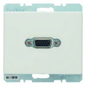 Розетка VGA-PCB AS Berker Arsys полярная белезна 3315410069