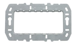 Суппорт стальной ABB Zenit для рамок итальянского стандарта на 4 модуля без монтажных лапок 2CLA247490N1001 N2474.9