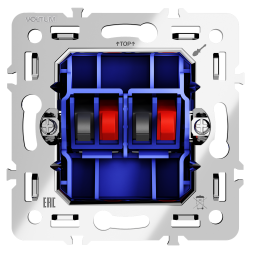 Механизм розетки акустической 4-местной, S70