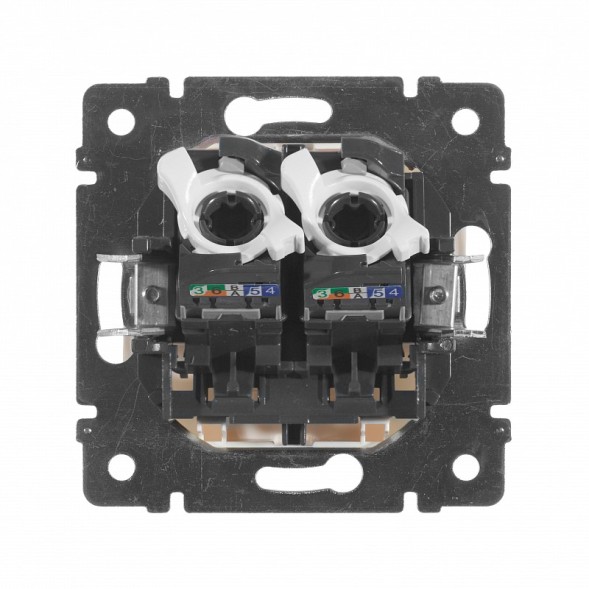 Розетка компьютерная Legrand Valena Белый (RJ45) 2-ая 5 кат UTP 774231