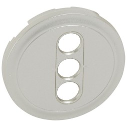 Лицевая панель розетки Legrand Celiane титан аудио/видео YUV 068513