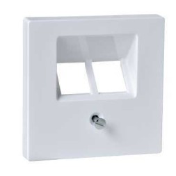 Центральная плата Merten M-серия активно белый телекомм.механизма TF/DATA. 2-я наклонная MTN296125