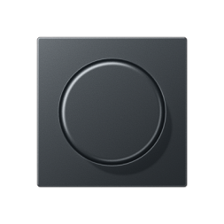 Накладка светорегулятора поворотного Jung A серия Антрацит A1540BFANM