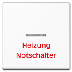 Клавиша Jung A серия белая с надписью A590HWW