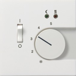 Накладка для регулятора температуры пола Gira F100 Белый 1494112