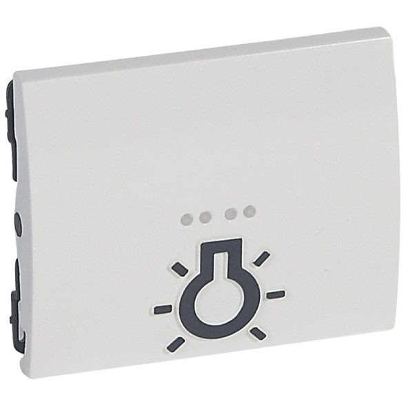 Лицевая панель Legrand Galea Life белая с символом лампы 771010