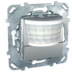 Ик датчик движения Schneider Electric Unica Class Top алюминий 8a MGU5.525.30ZD