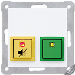 Блок для помещения дежурного персонала Jung слоновая кость NRSAS0834DZE