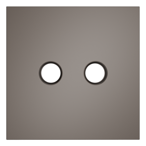 Накладка для розетки телевизионной оконечной TV+SAT, S70 (капучино)