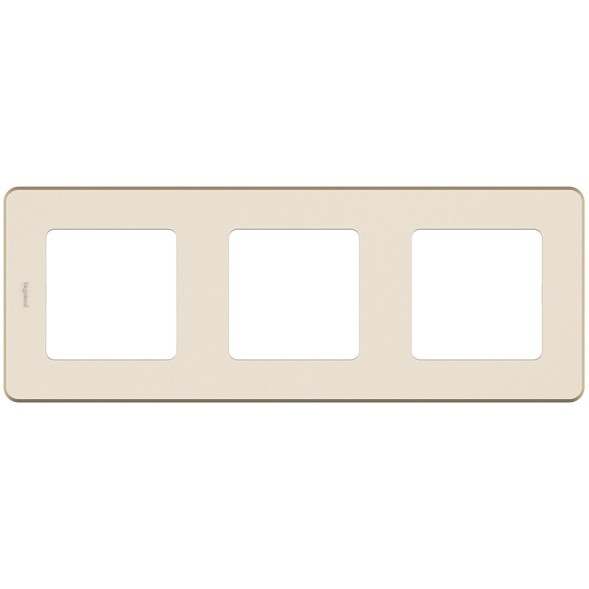 Рамка - 3 поста Слоновая кость Legrand INSPIRIA 673951