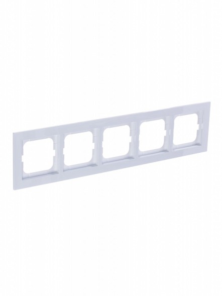 Рамка ABB Axcent Белый 5 постов 2CKA001754A4347 1725-284