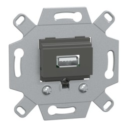 MTN4581-0000 Механизм USB 2.0 для передачи данных USB данные, одинарная Merten