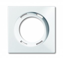 Плата центральная (накладка) ABB Basic 55 слоновая кость для светосигнализатора 2061/2061 U 2CKA001753A0099 1756-92-507