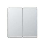 Клавиши Jung ECO Profi алюминий для сдвоенного выключателя EP495AL