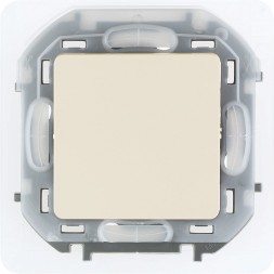 Переключатель IP44 10 AX - 250 В Слоновая кость Legrand INSPIRIA 673671