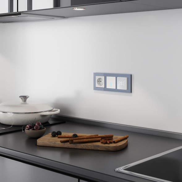 Умный сенсорный выключатель одноклавишный Werkel W4510601