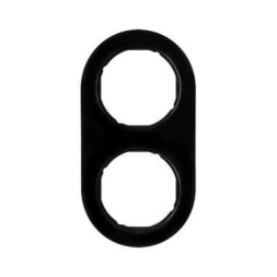 Рамка Berker R.Classic Черный 2 поста 10122045