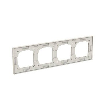 Рамка ABB Sky Дюна 4 поста 2CLA857400A6201 8574 DN