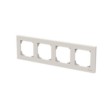 Рамка ABB Sky Дюна 4 поста 2CLA857400A6201 8574 DN