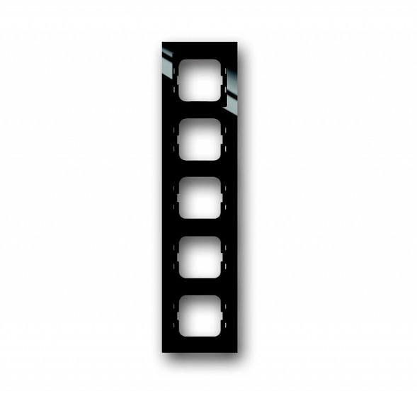 Рамка ABB Axcent Черный 5 постов 2CKA001754A4413 1725-281