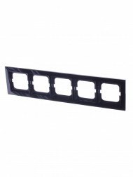 Рамка ABB Axcent Черный 5 постов 2CKA001754A4413 1725-281