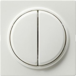 Трехклавишный перелючатель Gira S-color Белый с самовозвратом 10А/250В в сборе 012840