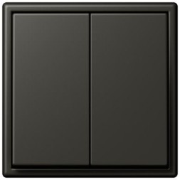 Клавиша Jung Les Couleurs® Le Corbusier ombre naturelle 59 для двухклавишного выключателя LC9954320R