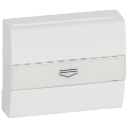 Лицевая панель Legrand Galea Life White для выключателя с ключом-картой 777054